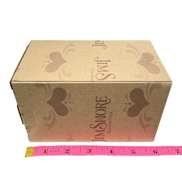 Jim Shore Snowman Christmas Ornament Pinecone Garland Heartwood Creek Figurine - Picture 6 of 7